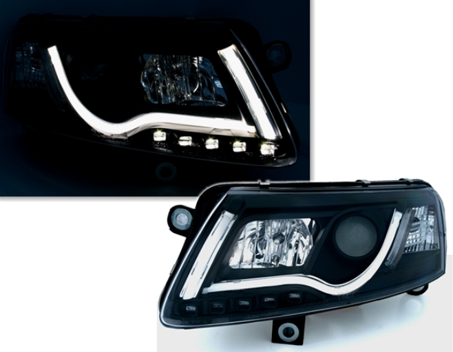 Phares TubeLight pour Audi A6 4F C6 2004 - 2008