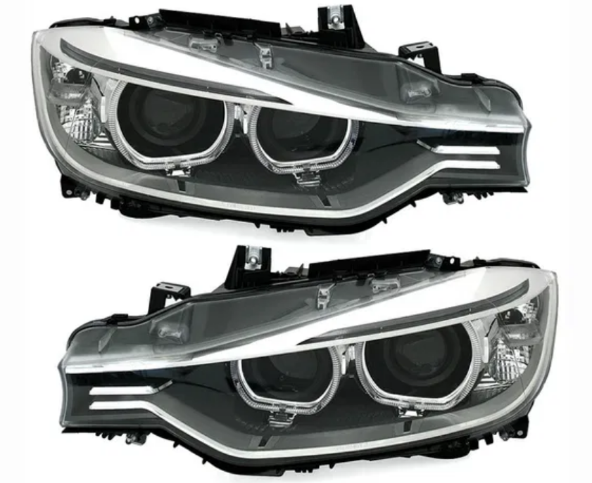 2 Phares bi-xénon d'origine pour BMW Série 3 F30 F31 LED Phase 1 de 2011 à 2015