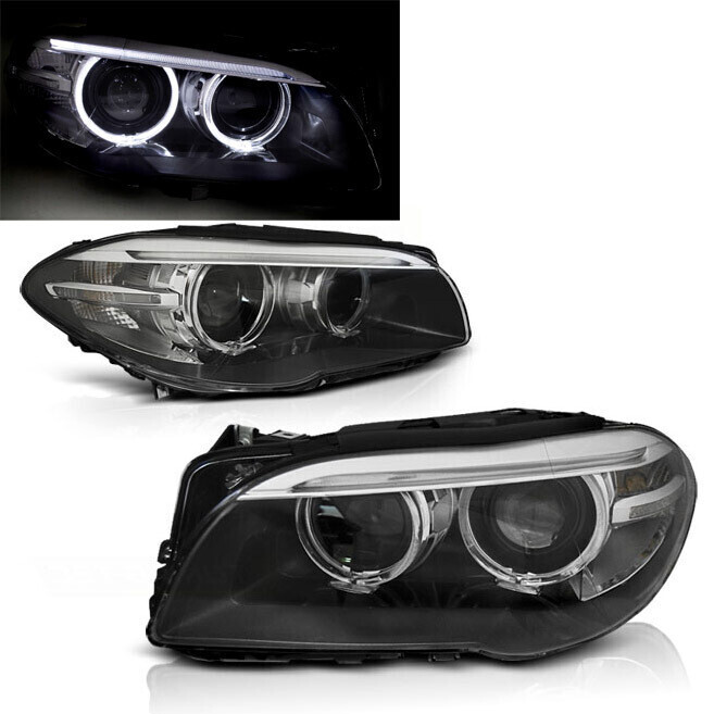 2 Phares bi-xénon d'origine pour BMW Série 5 F10 F11 LED Phase 2 de 2014 à 2017