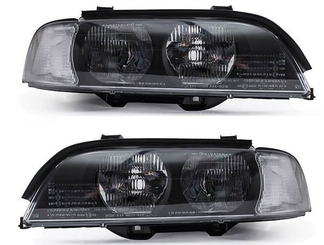 Paire de phares avant look Pack M Performance pour BMW E39 1995 - 2000
