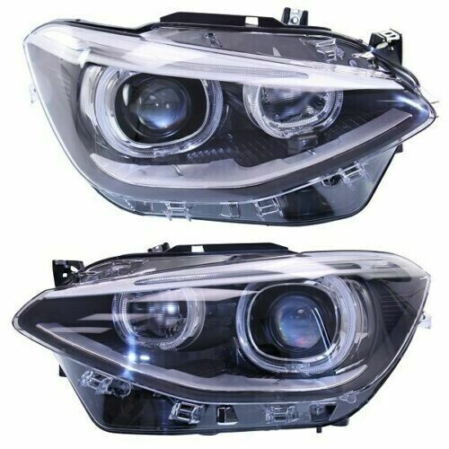 2 Phares Bi-Xénon / LED BMW Série 1 F20 F21 2012-2015 pour véhicules avec xénon d'origine