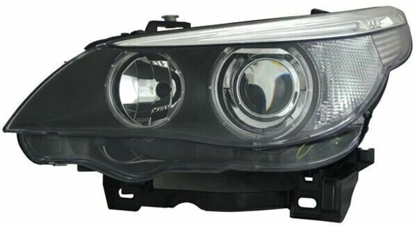 Paire de phares avant Angel Eyes pour BMW Série 5 E60 E61 2003 - 2007