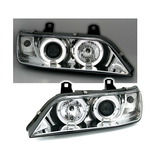Paire de phares avant Angel Eyes pour BMW Z3 E36 1996 - 2002