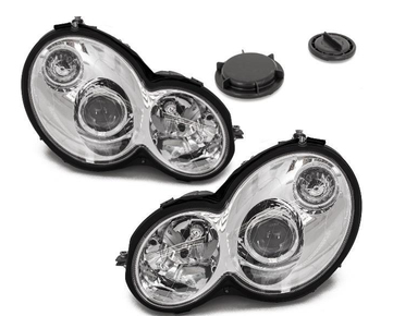 Paire de phares look AMG pour Mercedes C203 2001 - 2004