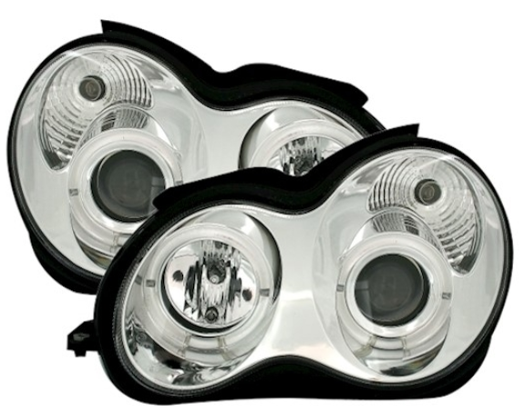 Phares pour Mercedes Classe C W203 2000 - 2007