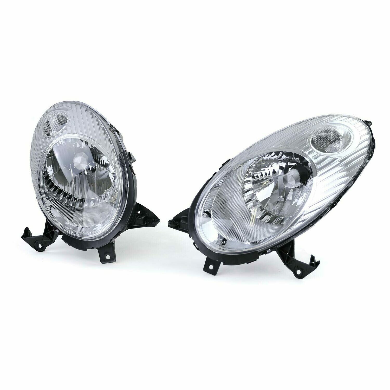 Paire de phares avant pour Nissan Micra K12 2003 - 2005