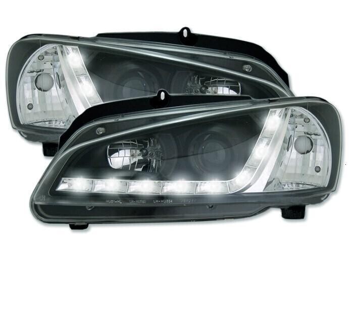Paire de phares Devil Eyes avant pour Peugeot 106 1996 - 2003
