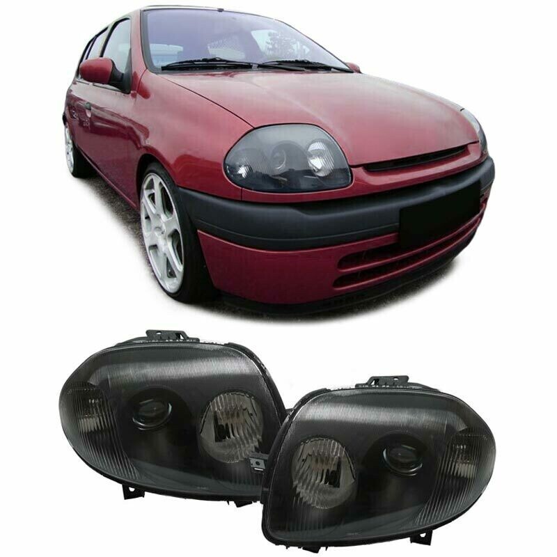 Paire de phares avant pour Renault Clio 1998 - 2001