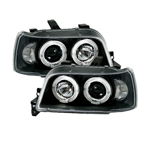 Paire de phares Angel Eyes avant pour Renault Clio 1 1991 - 1996