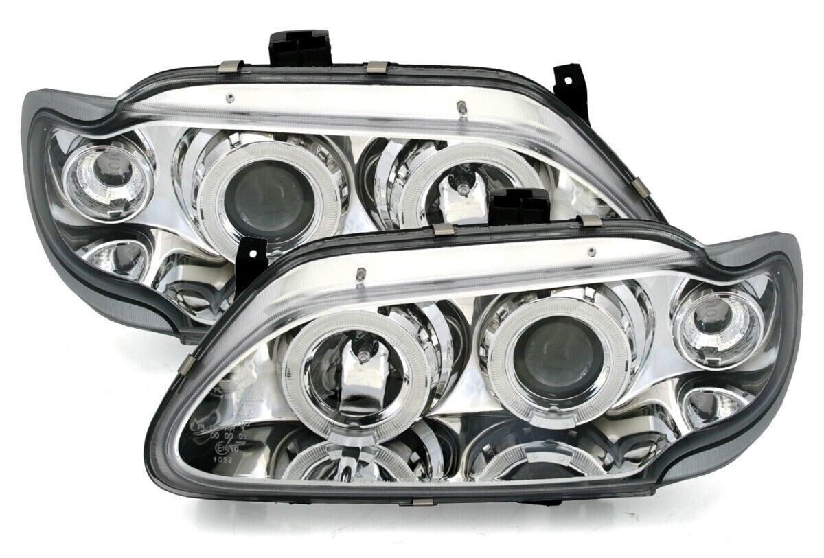Paire de phares Angel Eyes avant pour Renault Megane 1 1996 - 1999