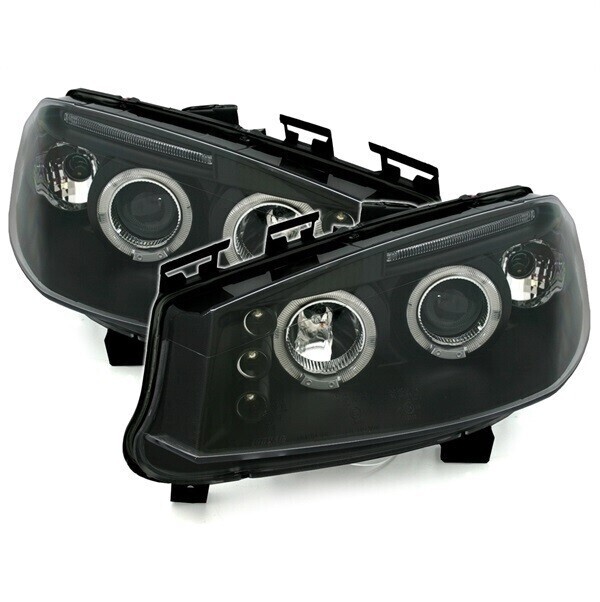 Paire de phares Angel Eyes avant pour Renault Megane 2 2002 - 2005