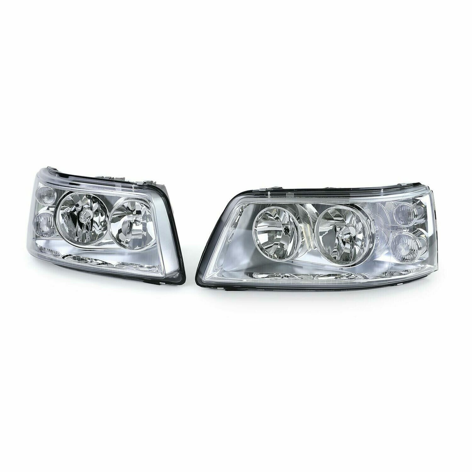 Paire de phares avant pour Volkswagen Bus T5 2003 - 2009