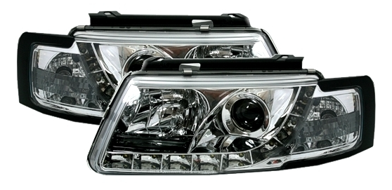 Paire de phares Devil Eyes avant pour Volkswagen Passat 3B 1997 - 2000