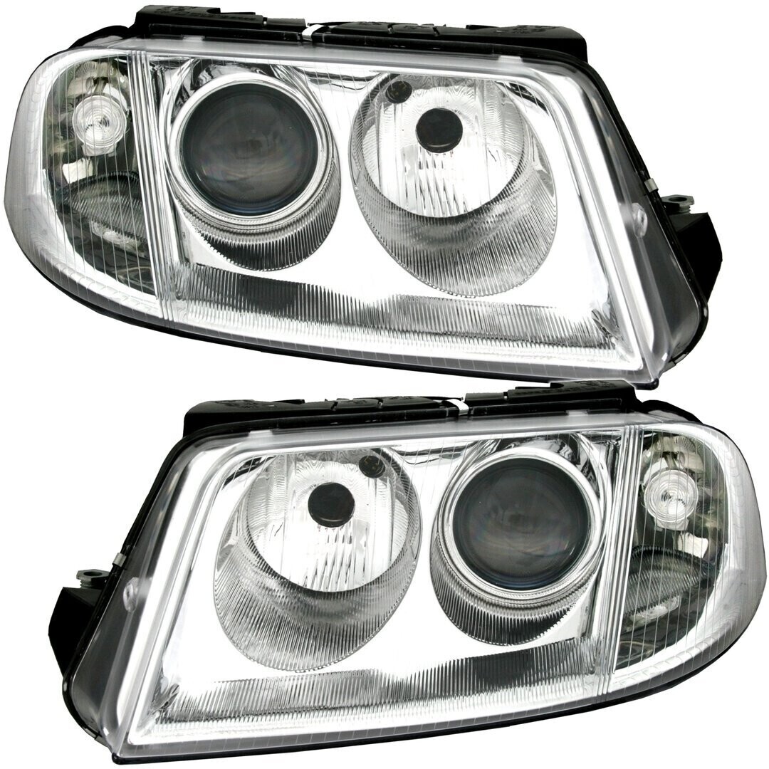 Paire de phares avant pour Volkswagen Passat 3BG 2000 - 2005