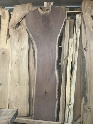 Walnut 2&quot; Slab