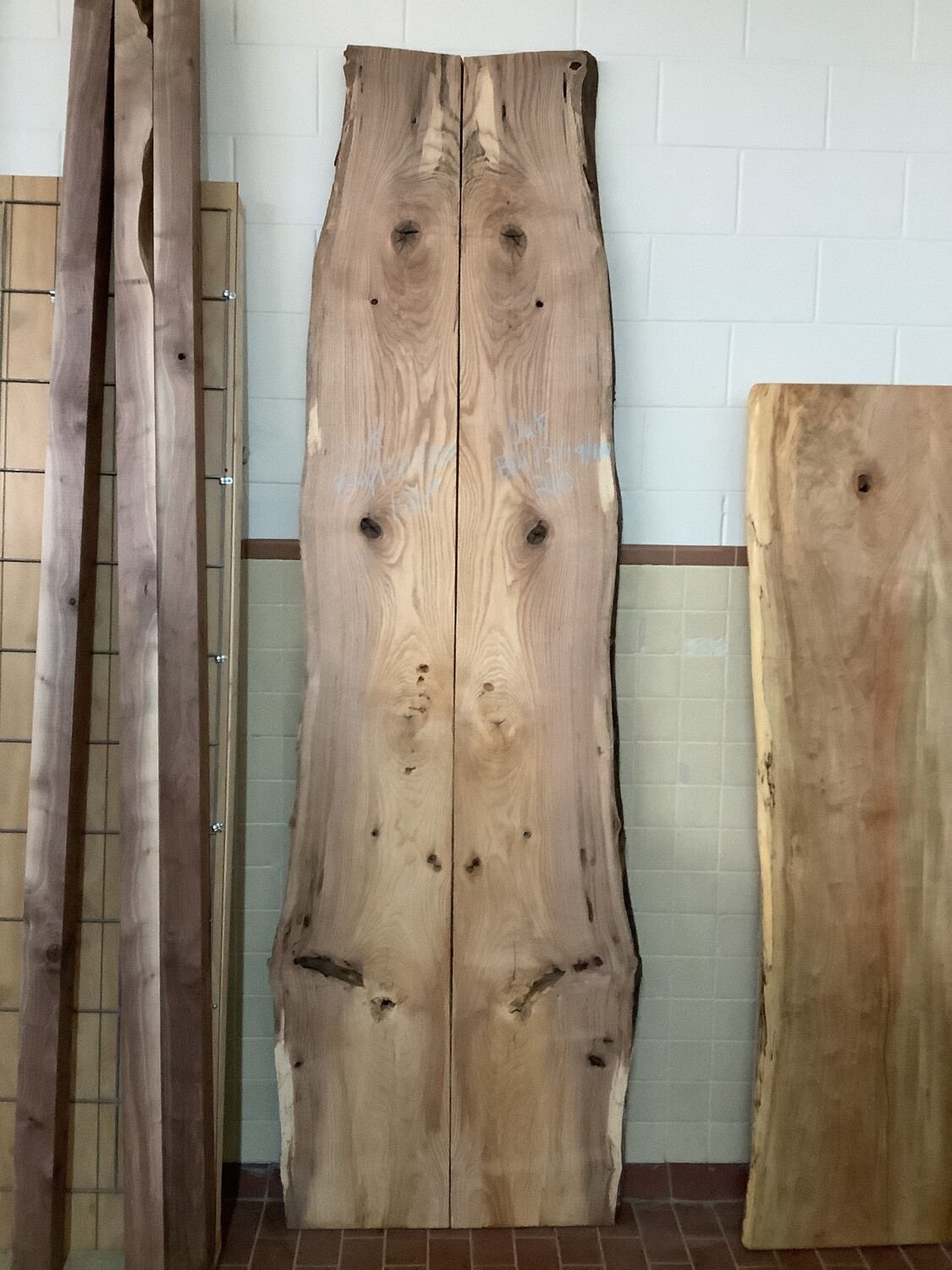 Bookmatched 2" Oak Slabs