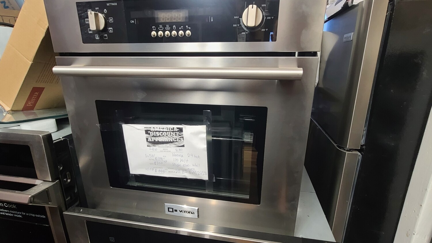lg 24 inch single wall oven