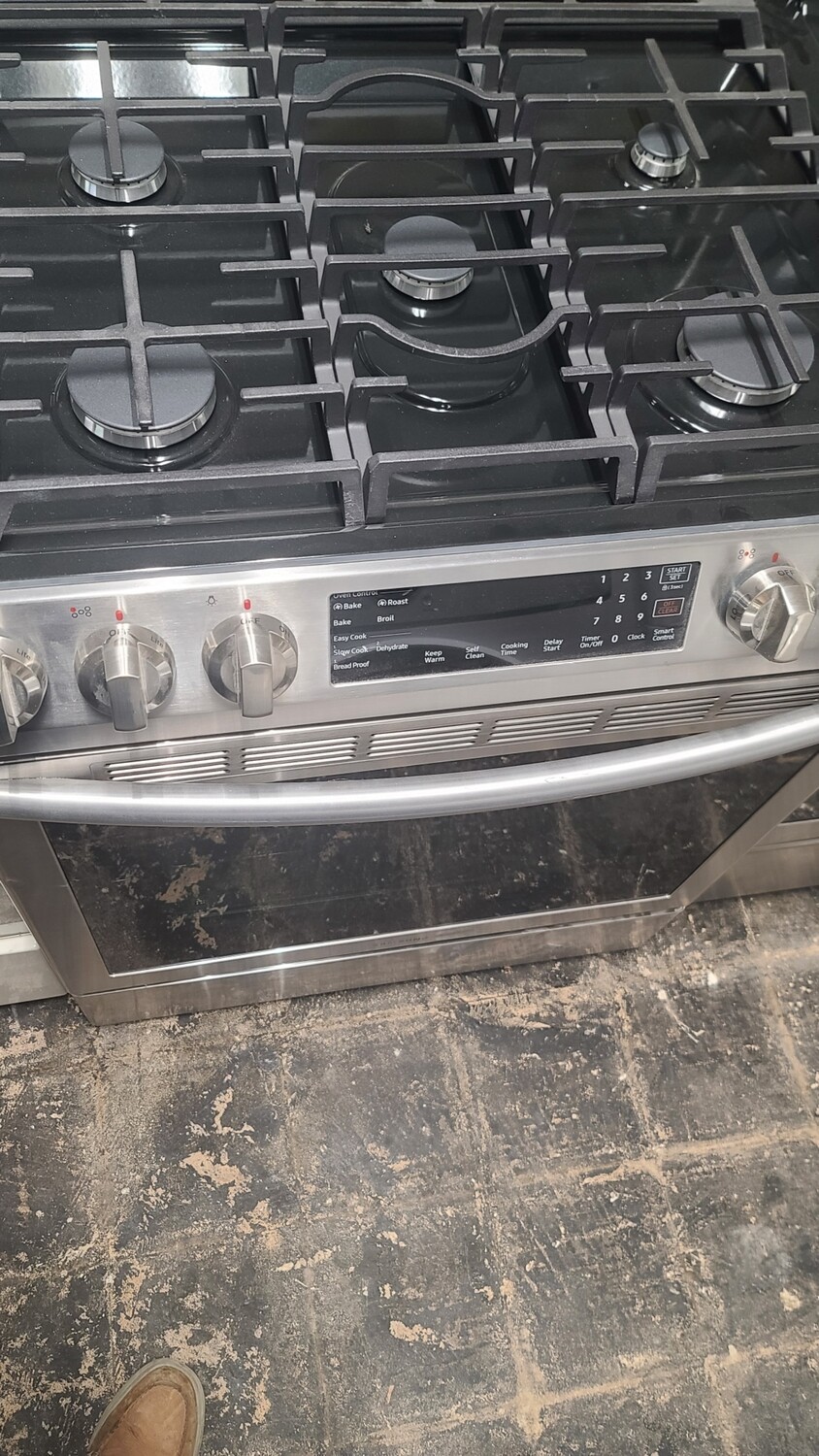 cannon 55cm gas cooker double oven
