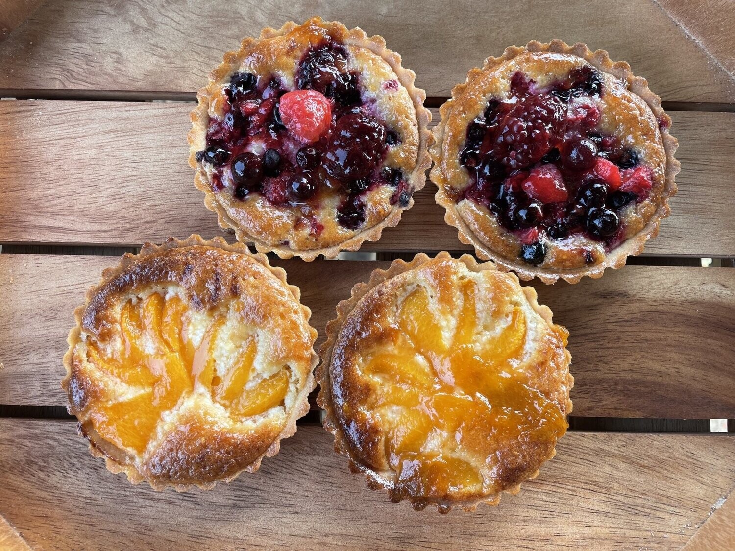 Frangipane Fruit Tartlets