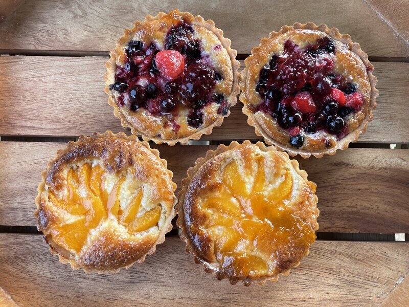 Frangipane Fruit Tartlets
