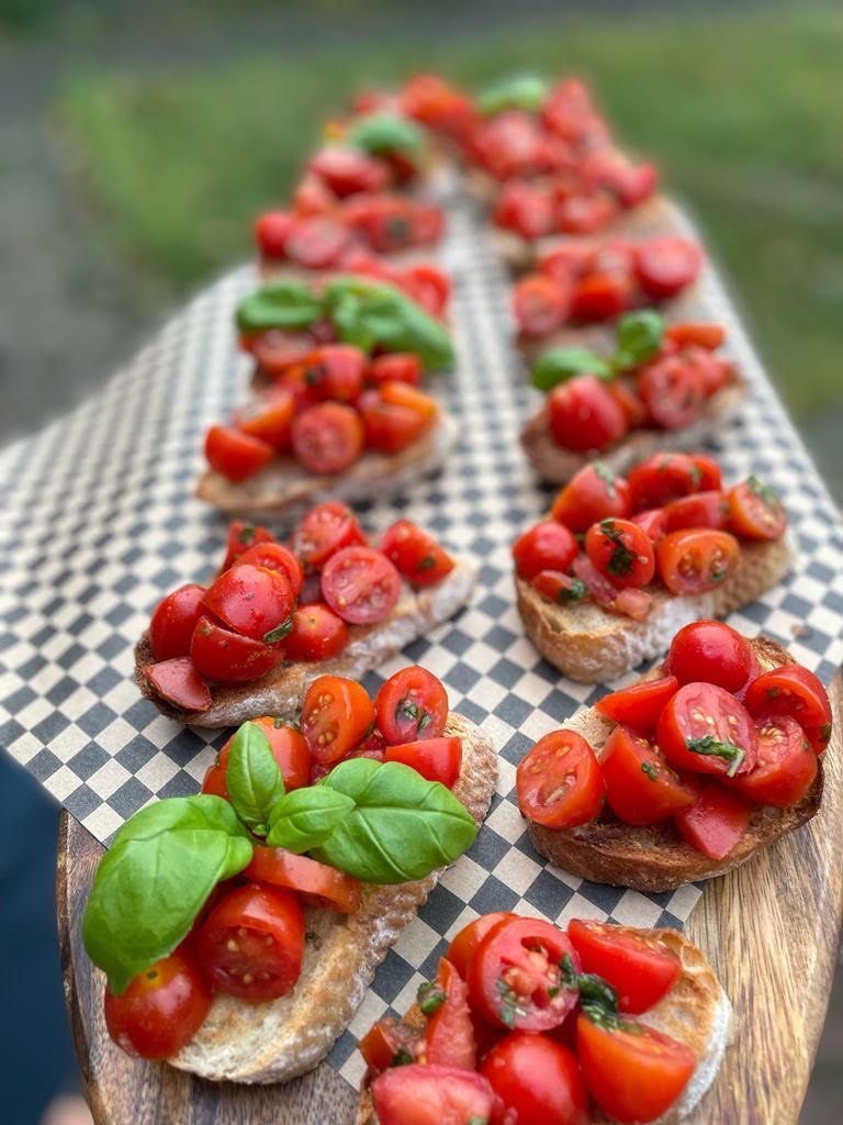 Tomato & Basil Bruschetta
