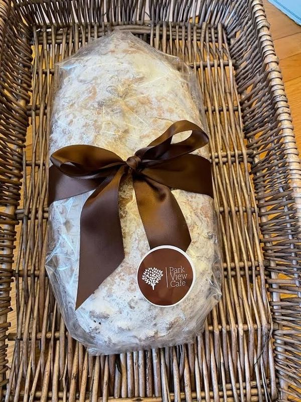 Christmas Marzipan Stollen