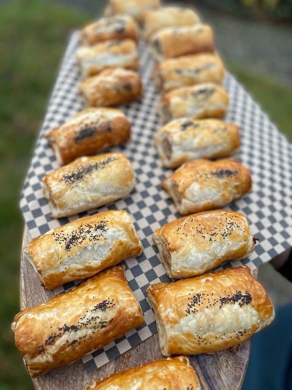 Mushroom or Spinach Roll