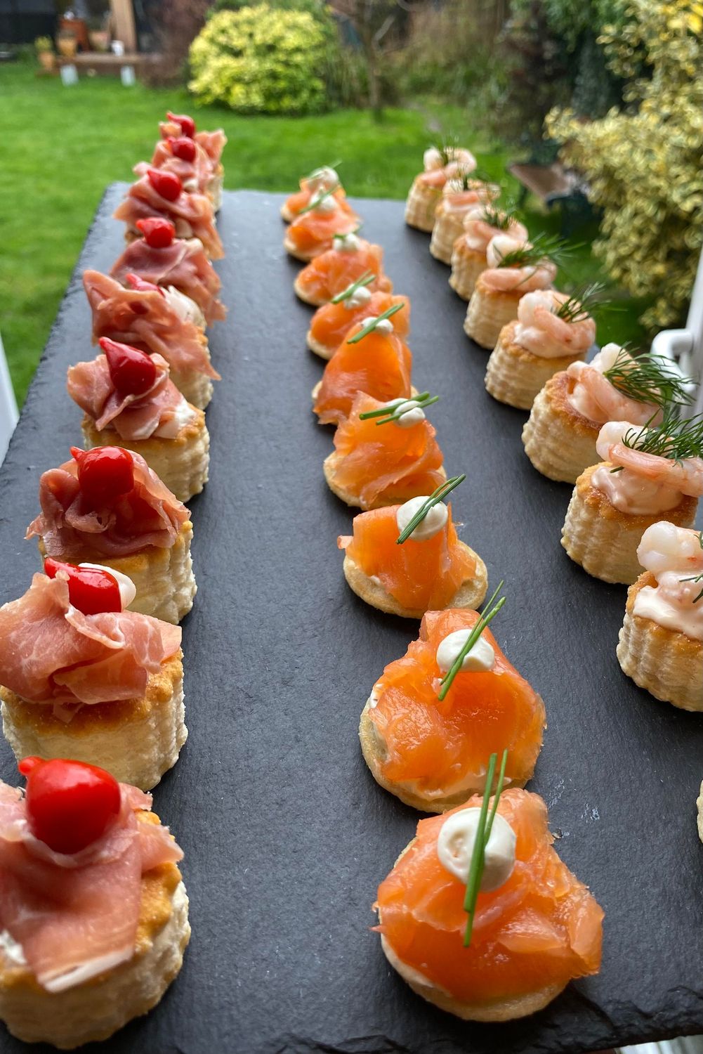 Selection of Canapés Selection of Canapés