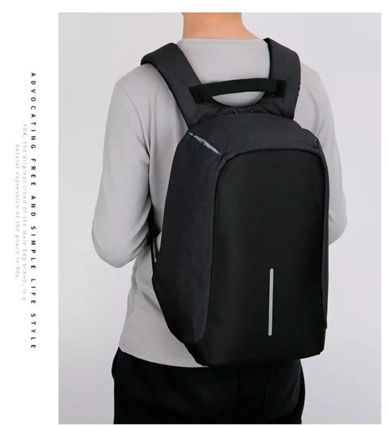 Men USB Charging Laptop Backpack