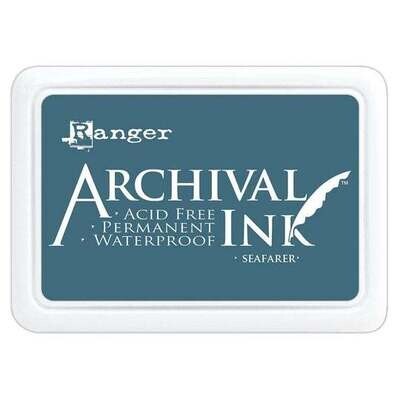 Ranger Archival Ink Stempelkissen - Seafarer · Meeresblau