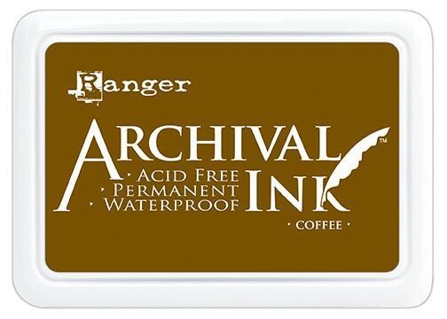 Ranger Archival Ink Stempelkissen - Coffee · Milchkaffeebraun