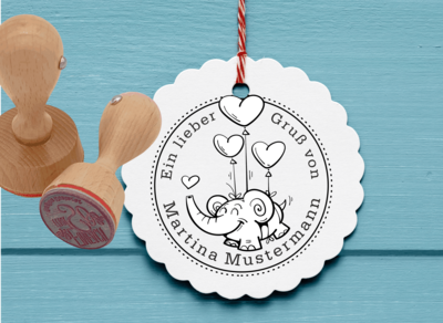 Personalisierter Stempel Personalisierter Stempel