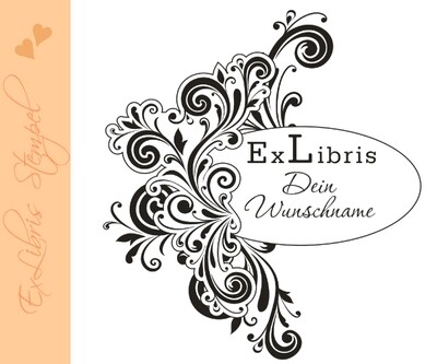 Exlibris Stempel - Ex Libris Stempel - Exlibris Classic - Bücherstempel No.exl-10350 Exlibris Stempel - Ex Libris Stempel - Exlibris Classic - Bücherstempel No.exl-10350