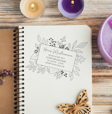 Personalisierter Adressstempel PS-100031 Personalisierter Adressstempel PS-100031