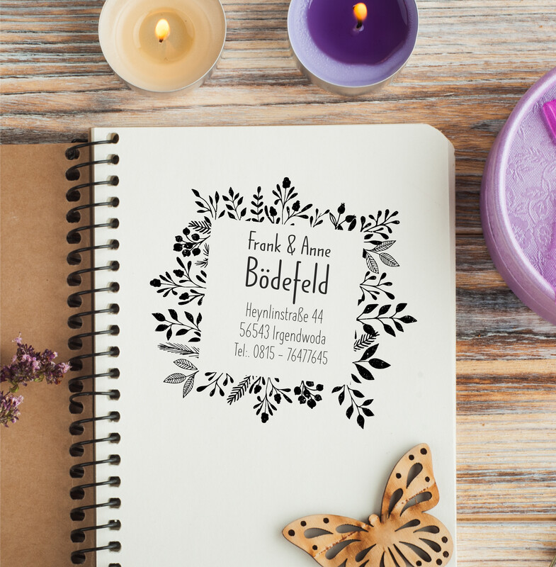 Personalisierter Adressstempel PS-100054 Personalisierter Adressstempel PS-100054