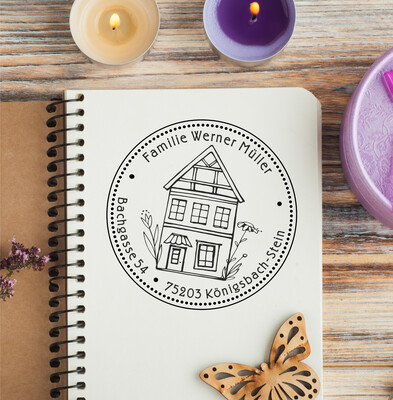 Adressstempel , Stempel mit Adresse, persönlicher Stempel, personalisierter Adressstempel No. PS-100060 Adressstempel , Stempel mit Adresse, persönlicher Stempel, personalisierter Adressstempel No. PS-100060