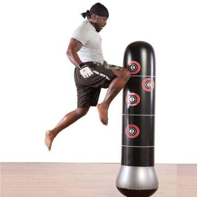 160cm Inflatable Boxing  Target Attack Sandbag, Fitness Equipment