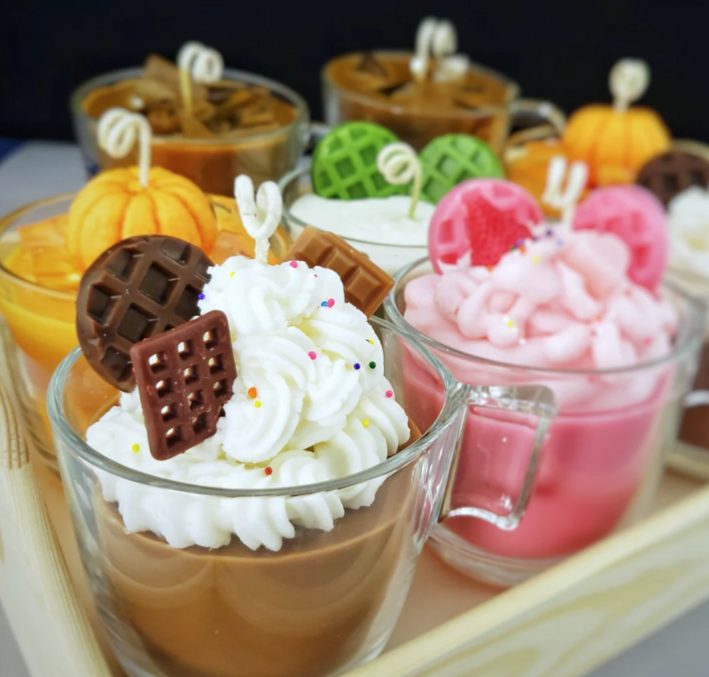 Dessert Candles Coffee Mug
