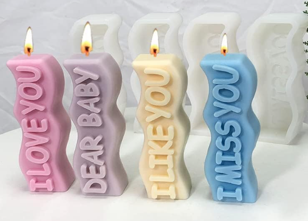 3D Wave Word Pillar