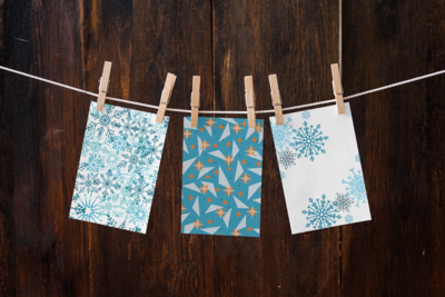 Christmas Papers set, 8.5" x 11"