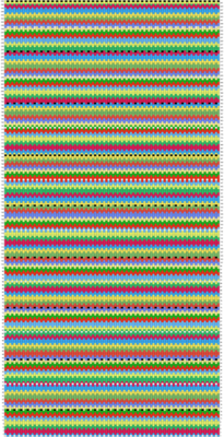 2023 Lunar Zodiac Knit Chart