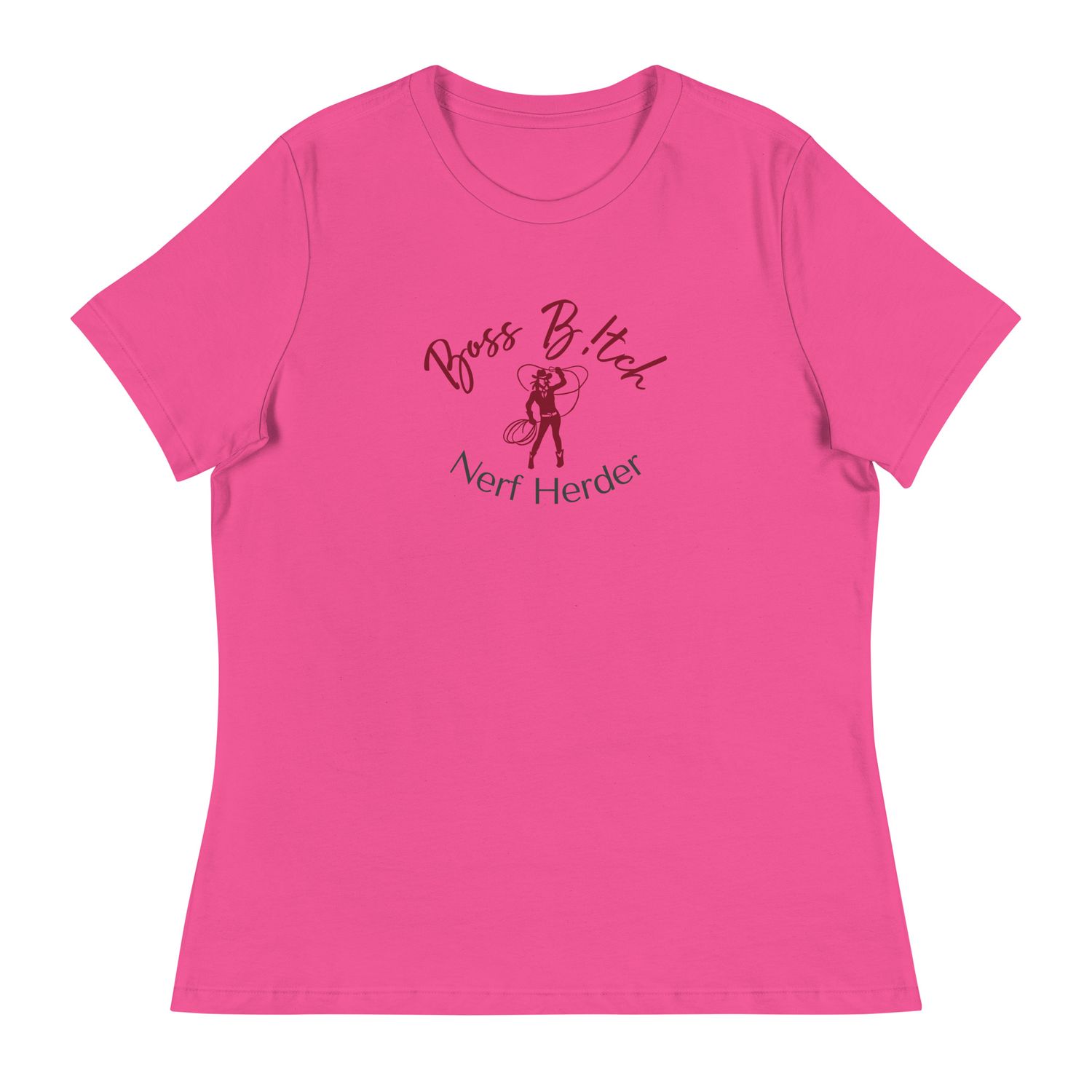 Women&#39;s Relaxed Boss B!tch T-Shirt