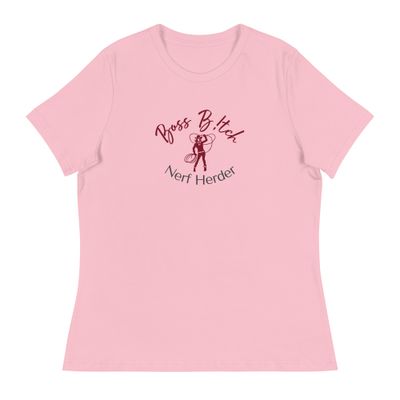 Women's Relaxed Boss B!tch T-Shirt