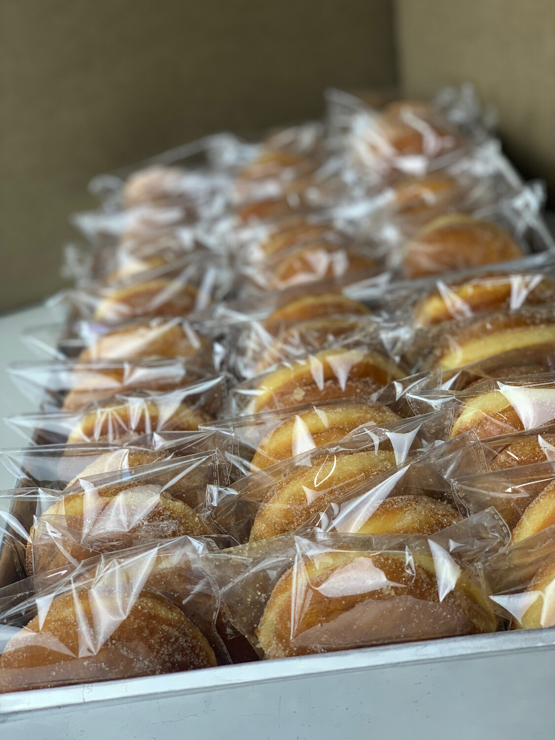 BULK ORDER SUGAR COATED DOUGHNUTS 
