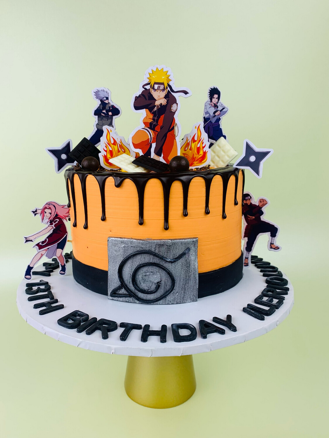NARUTO THEMED CAKE