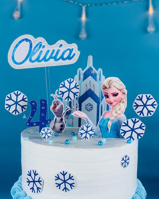 FROZEN THEMED CAKE