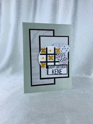 GAMES THEMED BIRTHDAY CARD
