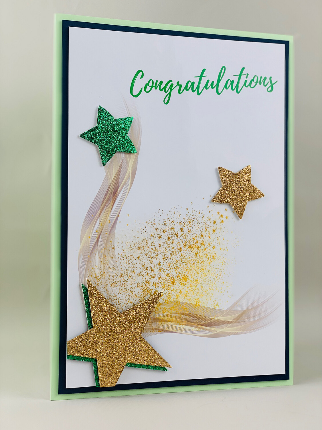 CONGRATULATIONS THEMED CARD