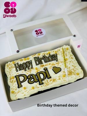 CUSTOM LOAF CAKE