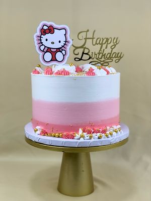 Hello Kitty Themed Cake